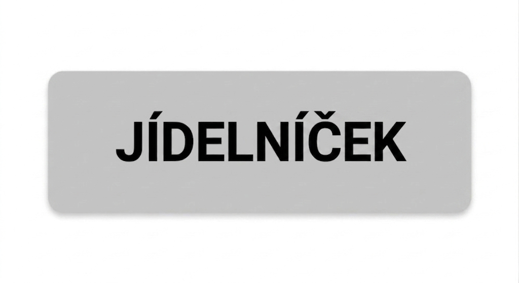 Jídelníček